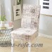 Universal silla cubierta Spandex flor impresión Protector del estiramiento elástico extraíble Slipcovers para comedor Oficina ali-40866557